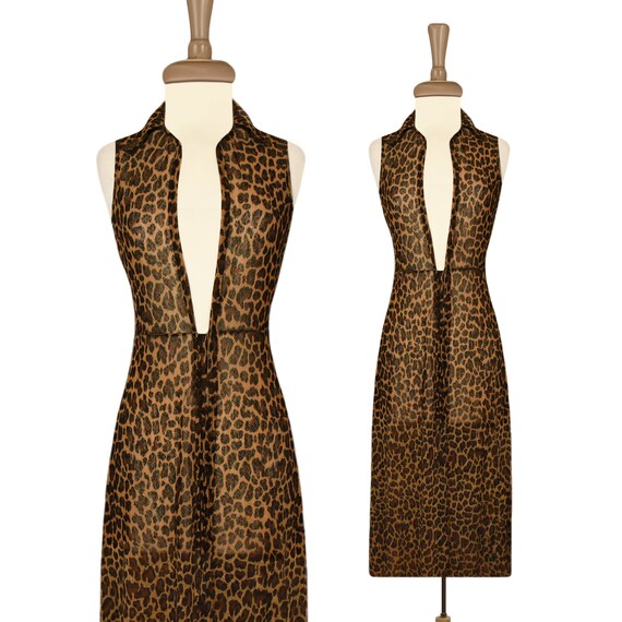 Leopard Print Robe- Leopard Nightgown- Leopard Li