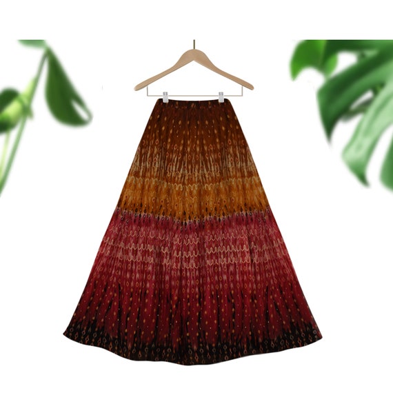 Tapestry Skirt- Long Skirt- Boho Skirt- Hippie Ski