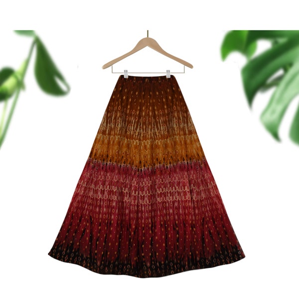 Tapestry Skirt- Long Skirt- Boho Skirt- Hippie Skirt- Midi Skirt- Indian Skirt- Ethnic Skirt- Peasant Skirt- Bohemian Skirt- Women's Skirt