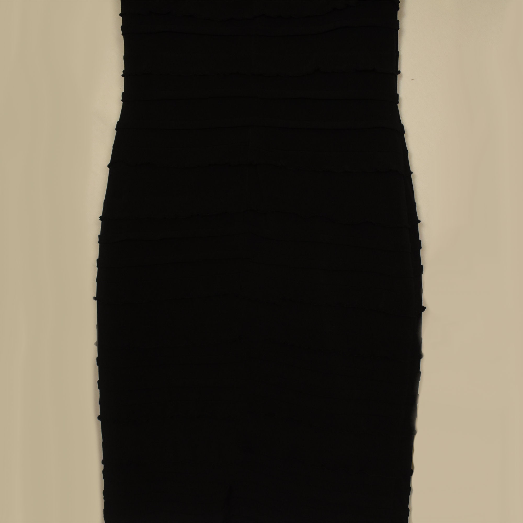 square neck black midi dress Frankies Bikinis - Christabelle Ruffle Maxi Dress main image 0