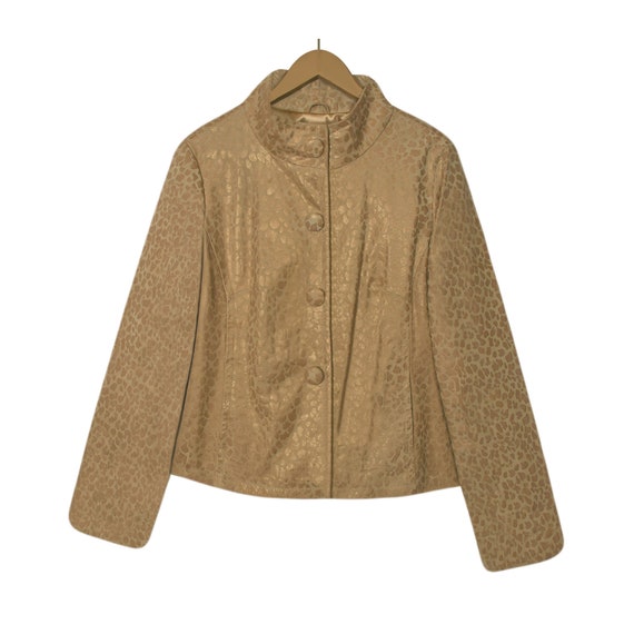 Chicos gold hotsell jacket