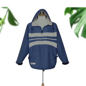 Helly Hansen Jacket- Big and Tall Hoodie Jacket- Helly Hansen Hoodie- Helly Hansen Mens Jacket Big and Tall Rain Jacket XL Tall Rain Jacket