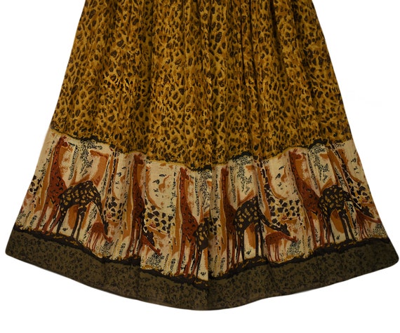 Womens Long Skirt- Boho Skirt- Tapestry Skirt- Hi… - image 6