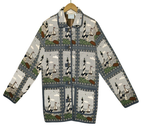 Vintage Tapestry Jacket- Women's Tapestry Jacket-… - image 2