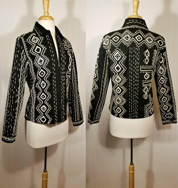 Embroidered Jacket, Womens Jacket, Bohemian Jacke… - image 6