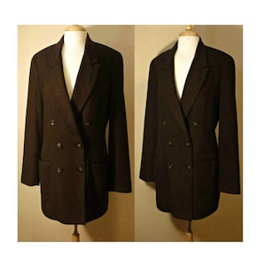 Women&#39;s Wool Coat- Women&#39;s Pea Coat- Wool Jacket- Winter Coat- Short Wool Coat- Wool Coat Women- Vintage Wool Coat- Ann Taylor Coat