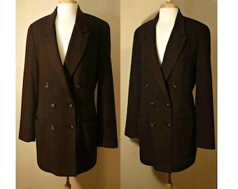 Women's Wool Coat- Women's Pea Coat- Wool Jacket- Winter Coat- Short Wool Coat- Wool Coat Women- Vintage Wool Coat- Ann Taylor Coat