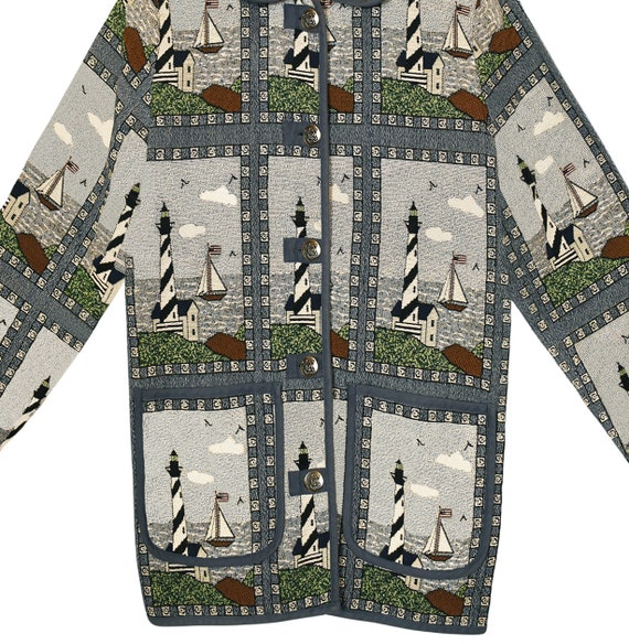 Vintage Tapestry Jacket- Women's Tapestry Jacket-… - image 5