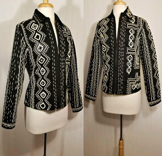 Embroidered Jacket, Womens Jacket, Bohemian Jacke… - image 2