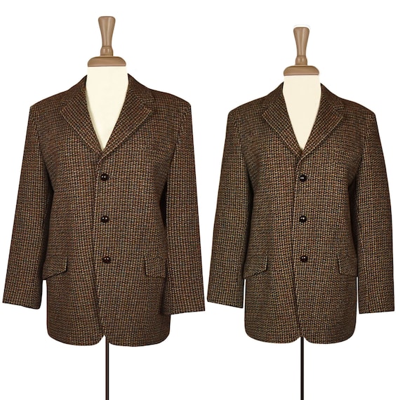 Vintage Harris Tweed Jacket | Womens Tweed Coat |… - image 1