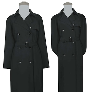 London Fog Trench Coat- Plus Size Trench Coat- Big and Tall Trench Coat- Oversized Trench Coat Womens- London Fog Overcoat- Oversize Coat
