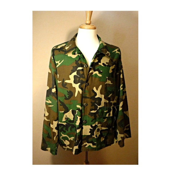 Men's Camo Shirt- Camouflage Shirt- Military Shirt