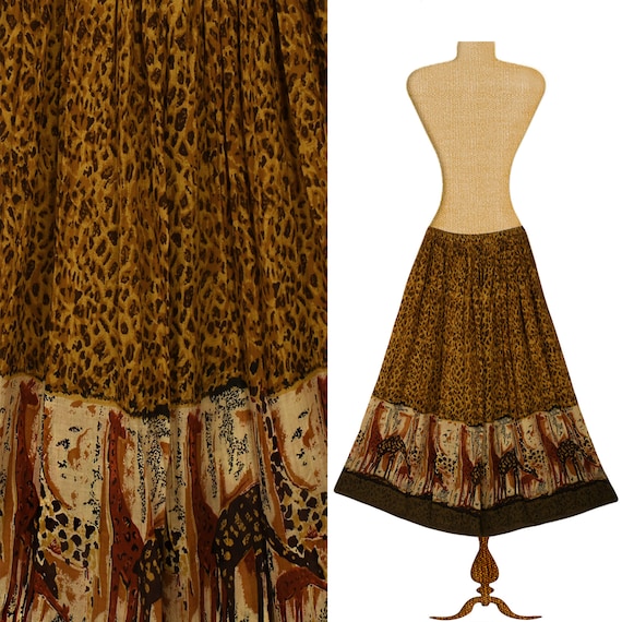 Tapestry Skirt- Long Skirt- Boho Skirt- Hippie Ski