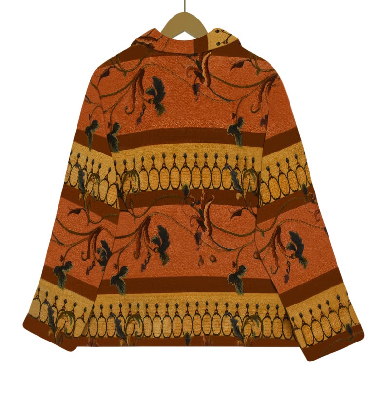 Tapestry Jacket Carpet Coat Tapestry Coat Oversize Coat Etsy Ireland