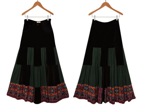 Womens Skirt- Long Skirt- Boho Skirt- Tribal Skir… - image 8