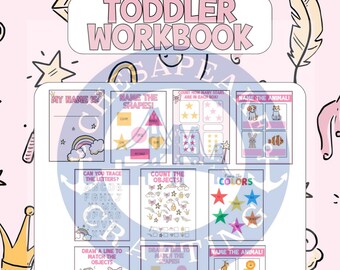 Princess Toddler Workbook
