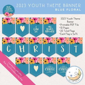2023 YW Youth Theme Banner Young Women LDS 2023 All Things image 1