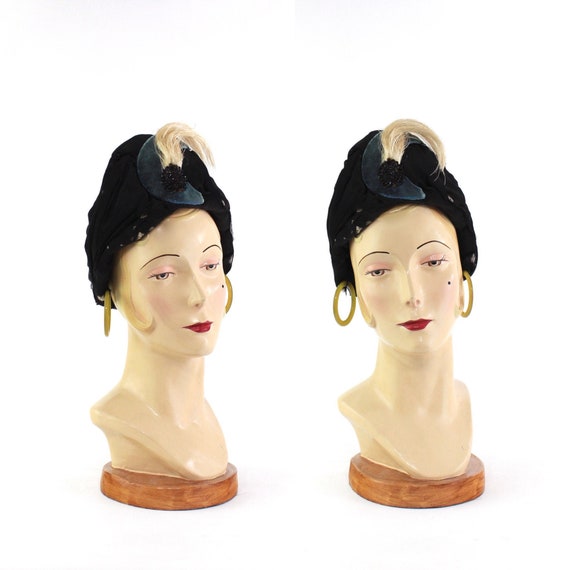 1920s Fortune Teller Turban - 1920s Halloween Cost