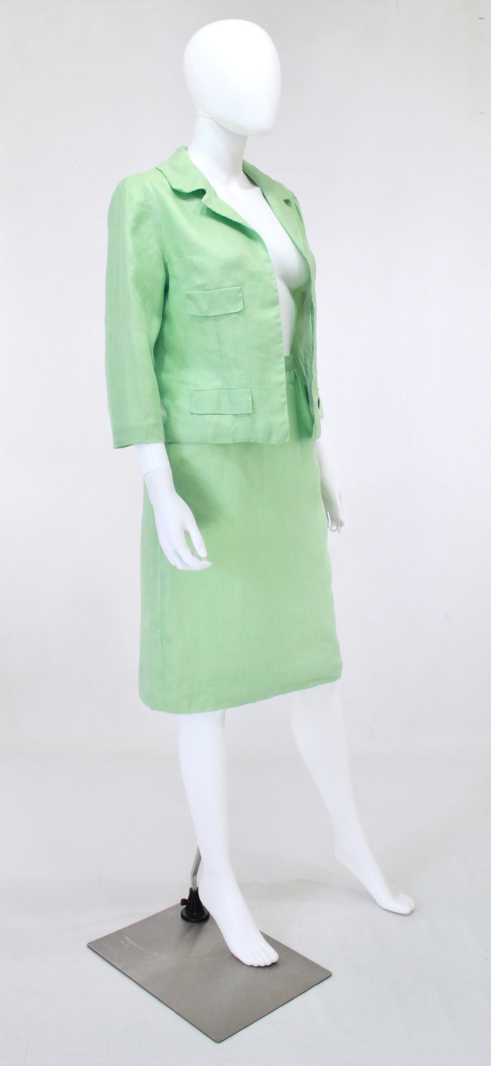 1950s Celadon Green Suit 1950s Summer Suit 50s Green Suit | Etsy