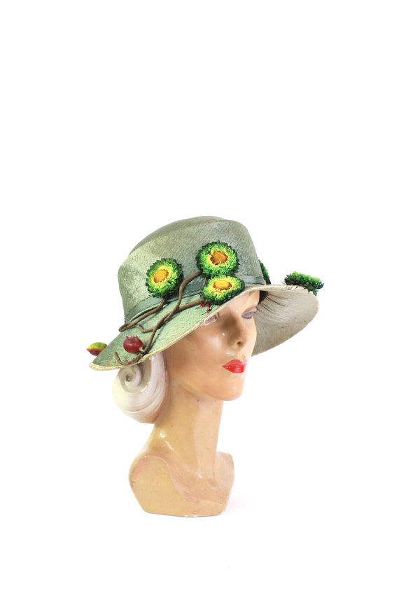Edwardian Cloche Hat - Womens Edwardian Cloche - A