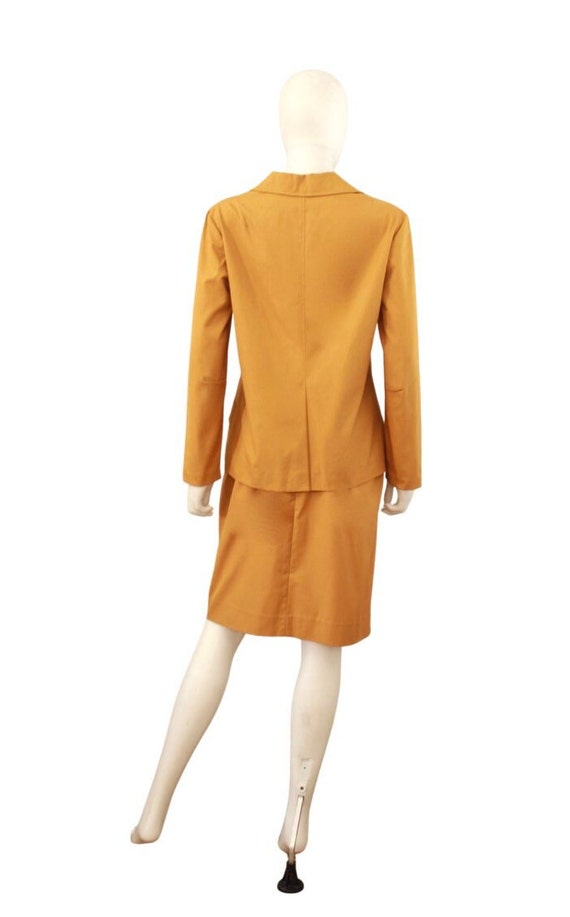 Late 1960s Mustard Yellow Suit - 1960s Womens Sui… - image 9