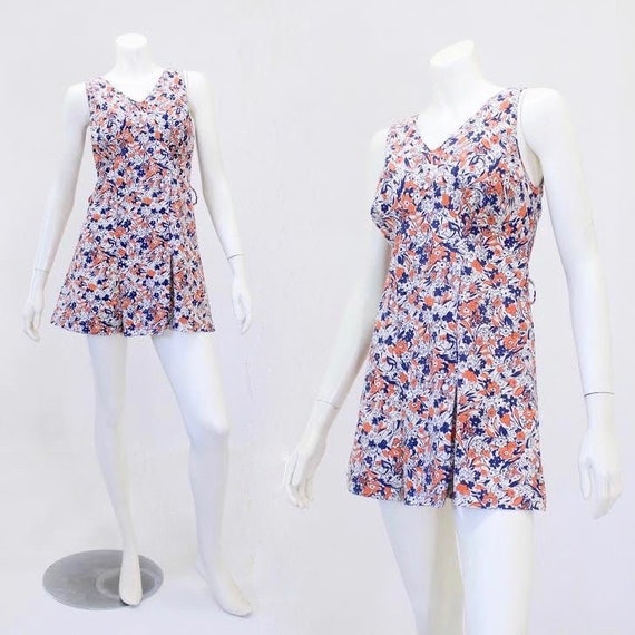 1930s Swim Dress - 1930s Bathing Suit - 1930s Swim