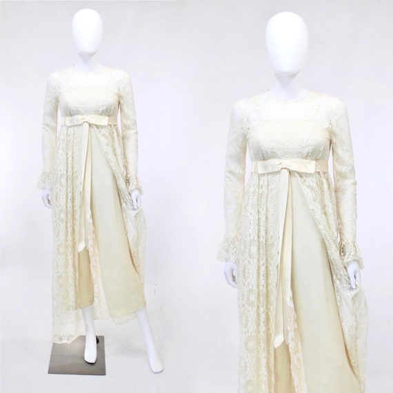 1960s Wedding Jumpsuit - Vintage Wedding Jumpsuit