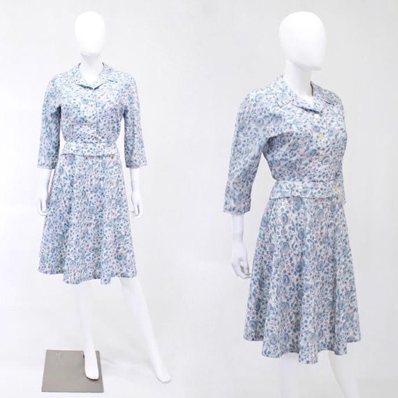 1950s Womens Suit - 1950s Summer Suit - 1950s Cott