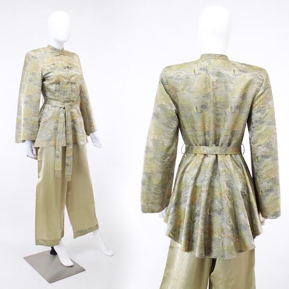 DEADSTOCK 1940s Lounging Pajamas - 1940s Loungewea