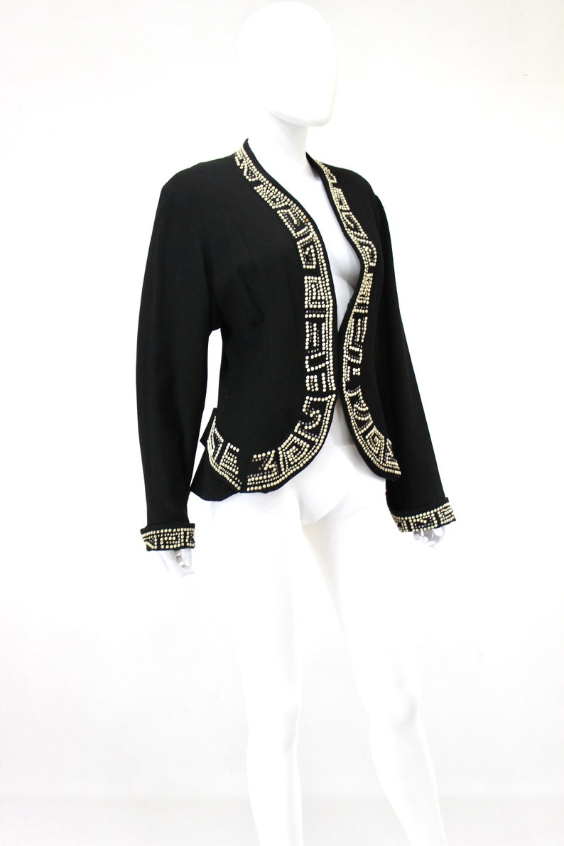 1940s Studded Jacket 1940s Black Studded Jacket 1940s - Etsy