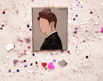 Monsta X - Kihyun "The Game: MX Kingdom" Hard Enamel Pin