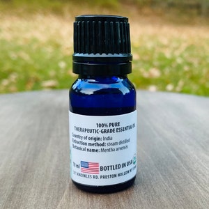 Peppermint 100% Certified Organic Essential Oil from Indonesia 10ml image 6