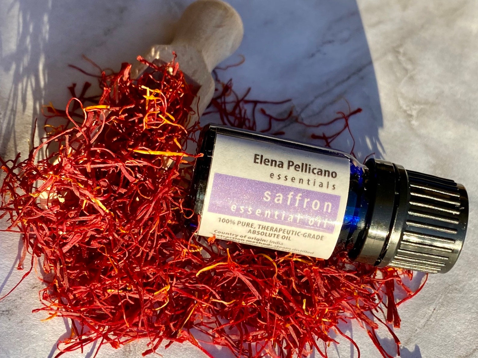 Saffron Essential Oil 100 Pure concentrate EXTREMELY RARE From India