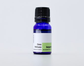 Bergamot Essential Oil 100% Pure and Cold Pressed from Italy 10ml