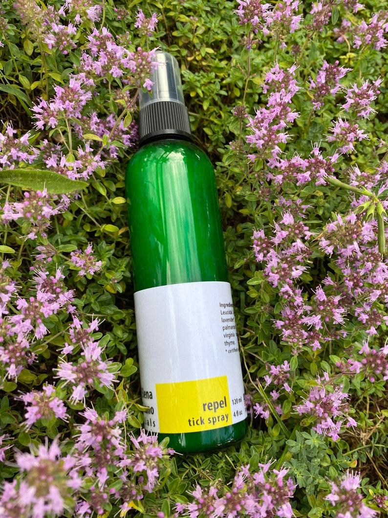 Tick Repellent Bug Spray 100 Natural With Essential Oils Etsy