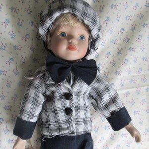 Vintage J. Misa Porcelain Doll: 16&quot; Collectible Ethnic Doll