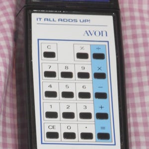 Avon Calculator decanter, EMPTY, Wild Country After shave, 5 1/2&quot; high, Avon calculator decanter is RARE.  Vintage Avon from 1980, With Box