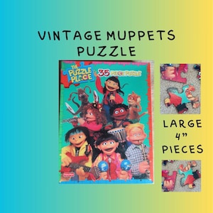 Muppet Jigsaw PUZZLE, 35 large pieces, Fisher Price, from 1994