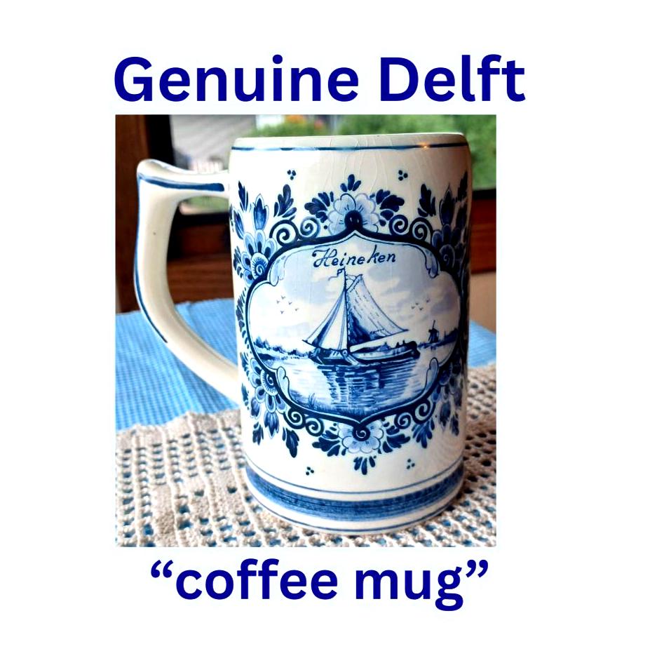 Delft blue mug - Etsy 日本