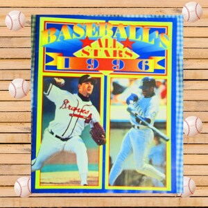 1996 Baseball All-Stars Book: Griffey, Thomas, Johnson