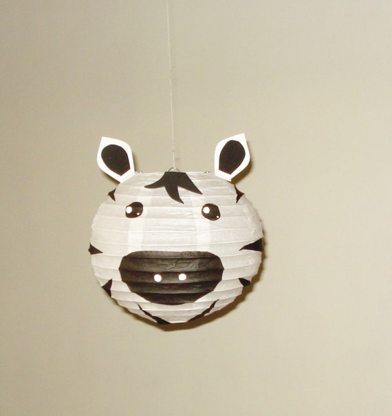 Cheap zebra paper lanterns
