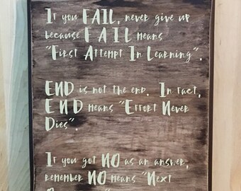 Quotes on wood | Etsy