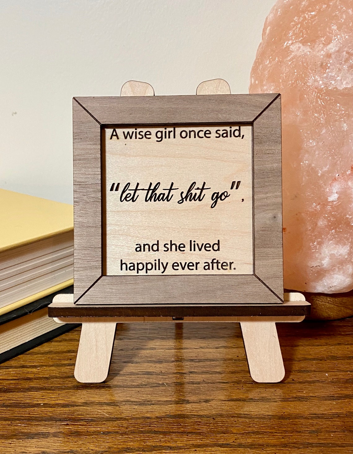 Positive wood sign inspirational sign quote motivational | Etsy