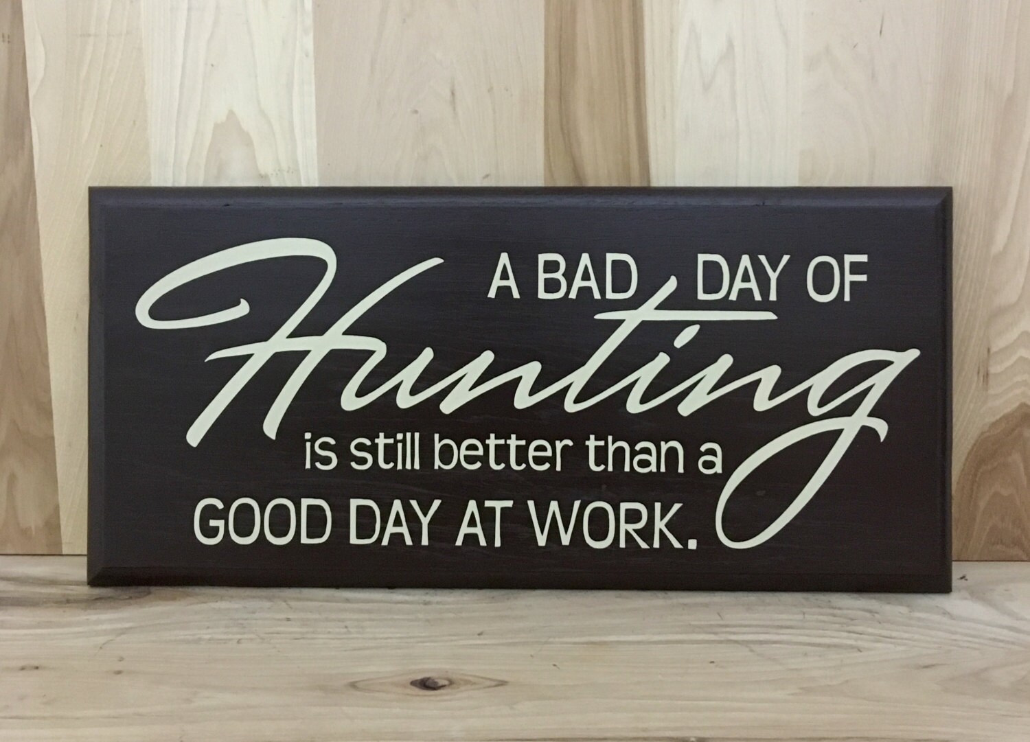 Hunting sign hunting decor hunting gifts gift for husband Etsy
