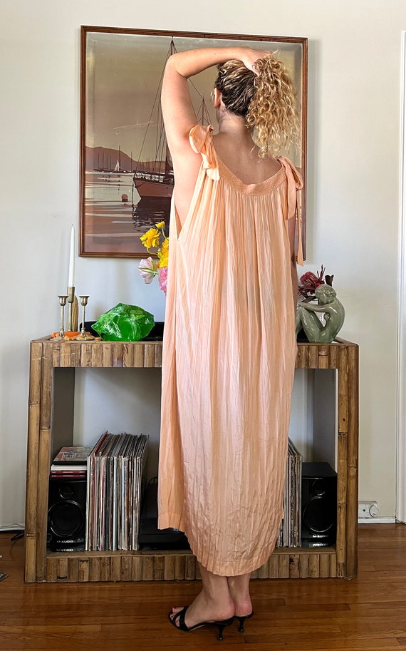 1920s Dress / Vintage Antique 20s Pink Dress / S … - image 2