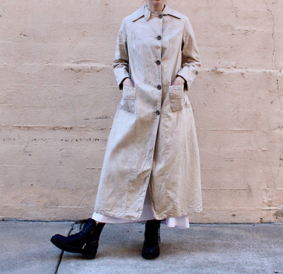 1910s Jacket / Antique 1910s Linen Walking Jacket