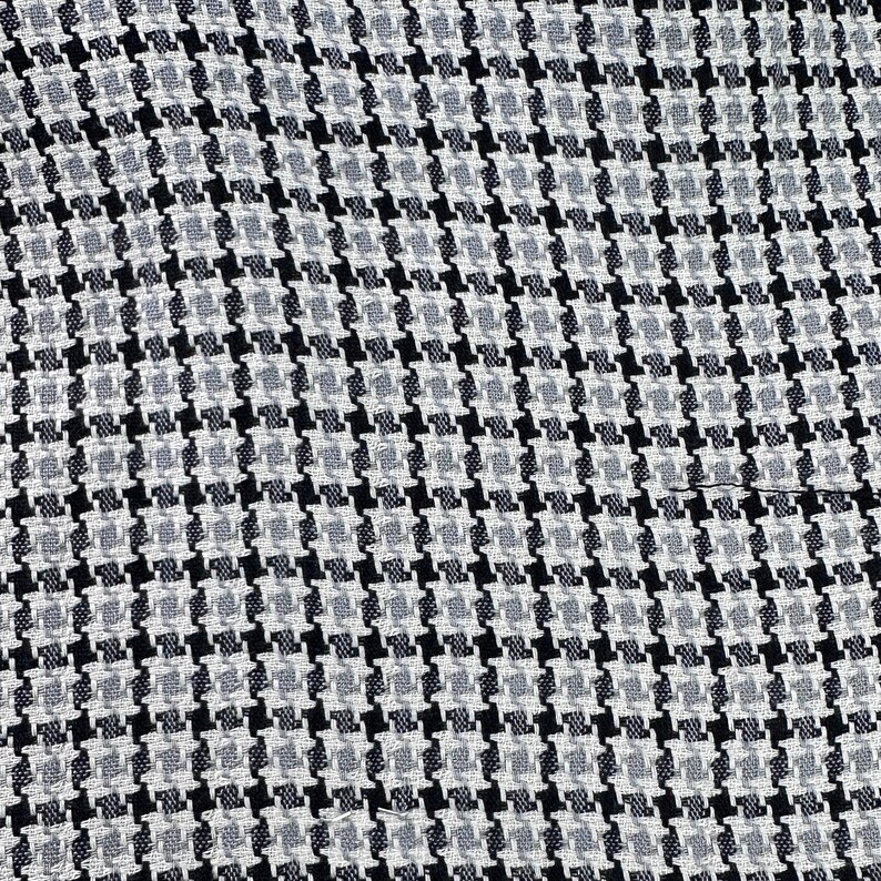 Jacquard Checkered Shirting Tencel Woven Fabric | By the Yard image 4