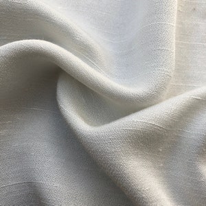 58&quot; Tencel Lyocell Rayon Zebra PFD White Woven Fabric By the Yard