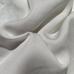 58" Cotton & Rayon Gabardine Twill 7 OZ Woven Fabric by the Yard