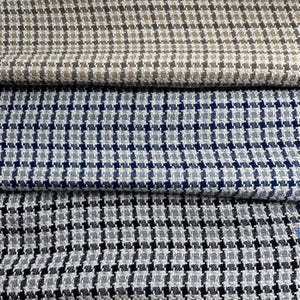 Jacquard Checkered Shirting Tencel Woven Fabric | By the Yard image 1